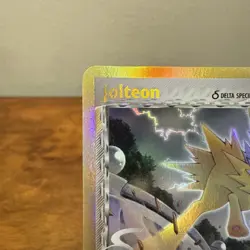 Jolteon Holo Pokemon TCG Card EX Delta Species 7/113 Stamped LP-NM - Image 2