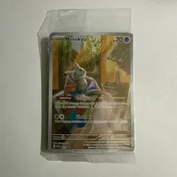 Sealed Pokemon Mimikyu 75 SV Scarlet & Violet Promo Card Holo Rare - Image 1