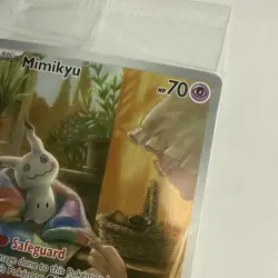 Sealed Pokemon Mimikyu 75 SV Scarlet & Violet Promo Card Holo Rare - Image 4