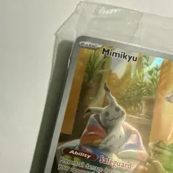 Sealed Pokemon Mimikyu 75 SV Scarlet & Violet Promo Card Holo Rare - Image 5