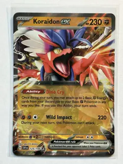 Koraidon EX 029 Scarlet & Violet Black Star Promo Holo Pokemon Card English - Image 1
