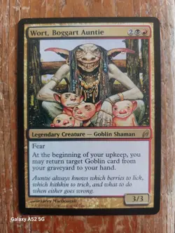 mtg magic the gathering card Wort, Boggart Auntie, Lorwyn - Image 1