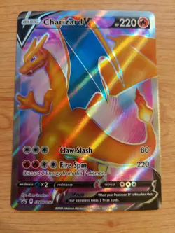 Charizard V - SWSH050 (Sword & Shield Promo Cards) - Near Mint NM - Promo - Image 1