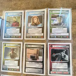 1994 Star Trek TNG CCG 500+ Common Uncommon Cards - Image 2