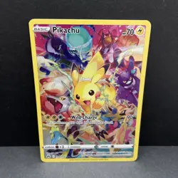 Pokemon TCG Pikachu Crown Zenith Alternative Art Holo Card 160/159 - Image 1