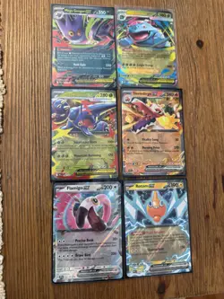 Pokemon TCG Double Rare Mega Gengar 56 Mega Venusaur 3 Mega Heracross 4 Card Lot - Image 1