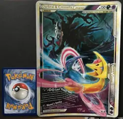 Darkrai & Cresselia 100/102 99/102 JUMBO Pokemon Card Oversized HGSS LEGEND Exc - Image 1