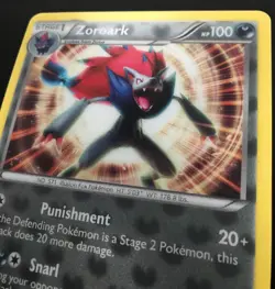 Zoroark 3D Illusion JUMBO Pokemon Card Oversized PROMO B&W Black & White 2011 NM - Image 4
