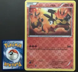 Tepig 3D Illusion JUMBO Pokemon Card Oversized PROMO B&W Black & White 2011 NM - Image 1