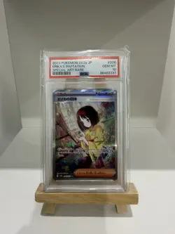 PSA 10 Mint Erika's Invitation Pokemon 151 Sv2a 196/165 SR Japanese Card - Image 1