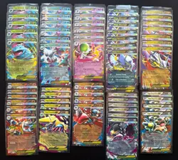 Pokemon TCG Card Lot Ex - Mega Evolution - 56 Cards - NEAR MINT - Holos - Image 1