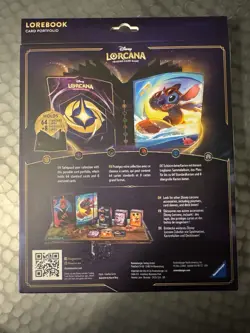 Disney LORCANA: First Chapter TCG STITCH Lorebook Card Portfolio Binder * NEW - Image 2