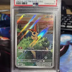 Pokemon Victini 208 Scarlet & Violet Promo Cards Holo PSA 9 MINT - Image 2
