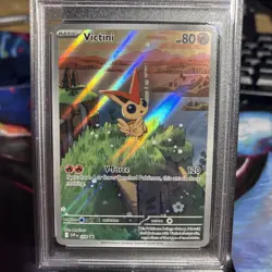Pokemon Victini 208 Scarlet & Violet Promo Cards Holo PSA 9 MINT - Image 3