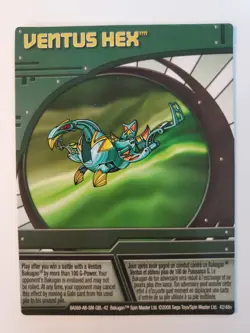 Bakugan Battle Brawlers Ventus Hex Ability Card 42/48n BA569 - Image 1
