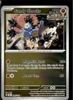 Pokemon Sandy Shocks 098/162 Temporal Forces Reverse Holo Uncommon 5 Card Lot - Image 1