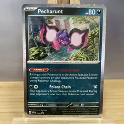 Pecharunt - SVP149 - Black Star Promo - Cosmos Holo - Pokemon Card - NM/M - Image 1