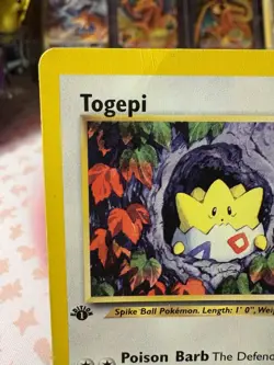 Togepi 51/111 1st Edition Neo Genesis Uncommon Pokemon Card - Image 2