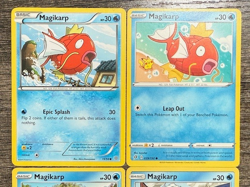 POKEMON CARDS 4 MAGIKARP 22/83 MAGIKARP 17/111 MAGIKARP 039/192 MAGIKARP 021/078 - Image 2