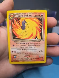 Pokemon Card - Dark Quilava Neo Destiny 39/105 Non-Holo - Image 1