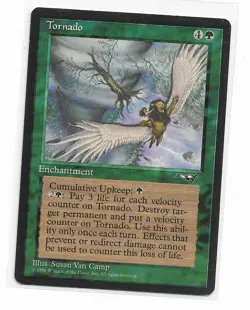 Magic the Gathering ~ MTG ~ 1x Tornado ~ Alliances ~ M/NM - Image 1