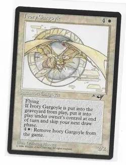 Magic the Gathering ~ MTG ~ 1x Ivory Gargoyle ~ Alliances ~ M/NM - Image 1
