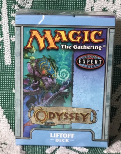 2001 MtG - Odyssey Theme Deck - Liftoff - Factory Sealed-English - Image 1