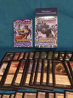 1997 Magic The Gathering - Stronghold Migraine Theme Deck - Used/English - Image 1