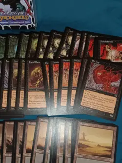 1997 Magic The Gathering - Stronghold Migraine Theme Deck - Used/English - Image 3