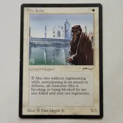 MTG Abu Ja'far Arabian Nights Magic The Gathering MP - Image 1