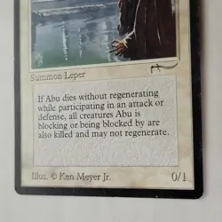 MTG Abu Ja'far Arabian Nights Magic The Gathering MP - Image 4