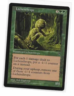 Magic the Gathering ~ MTG ~ 1x Lichenthrope ~ VISIONS ~ M/NM - Image 1