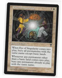 Magic the Gathering ~ MTG ~ 1x Eye of Singularity ~ VISIONS ~ M/NM - Image 1