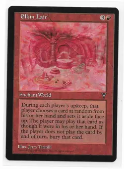 Magic the Gathering ~ MTG ~ 1x Elkin Lair ~ VISIONS ~ LP - Image 1