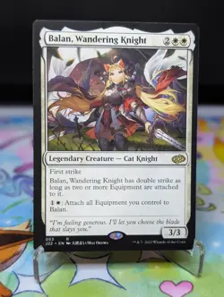 MTG Jumpstart 2022- Balan Wandering Knight 053 Regular - Image 1