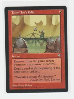 Magic the Gathering ~ MTG ~ 1x Telim'Tor's Edict ~ MIRAGE ~ M/NM - Image 1