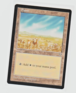Magic the Gathering ~ MTG ~ 1x Plains (B) ~ MIRAGE ~ M/NM - Image 1