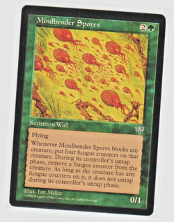 Magic the Gathering ~ MTG ~ 1x Mindbender Spores ~ MIRAGE ~ M/NM - Image 1