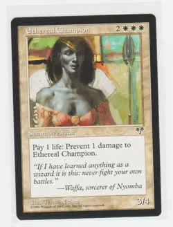 Magic the Gathering ~ MTG ~ 1x Ethereal Champion ~ MIRAGE ~ M/NM - Image 1