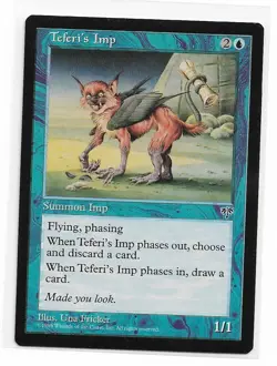 Magic the Gathering ~ MTG ~ 1x Teferi's Imp ~ MIRAGE ~ M/NM - Image 1