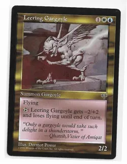 Magic the Gathering ~ MTG ~ 1x Leering Gargoyle ~ MIRAGE ~ M/NM - Image 1