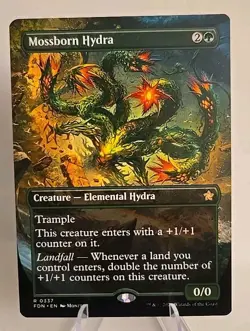 Mossborn Hydra (Borderless) MTG Foundations Regular - Image 1