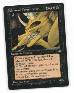 Magic the Gathering ~ MTG ~ 1x Minion of Tevesh Szat ~ ICE AGE ~ M/NM - Image 1