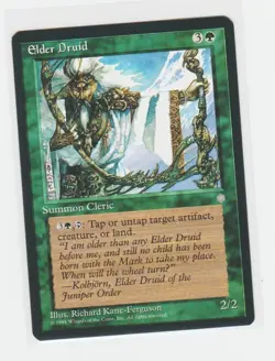 Magic the Gathering ~ MTG ~ 1x Elder Druid ~ ICE AGE ~ M/NM - Image 1