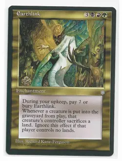 Magic the Gathering ~ MTG ~ 1x Earthlink ~ ICE AGE ~ M/NM - Image 1