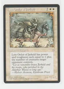 Magic the Gathering ~ MTG ~ 1x Lost Order of Jarkeld ~ ICE AGE ~ M/NM - Image 1