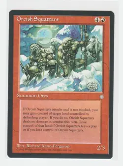 Magic the Gathering ~ MTG ~ 1x Orcish Squatters ~ ICE AGE ~ M/NM - Image 1