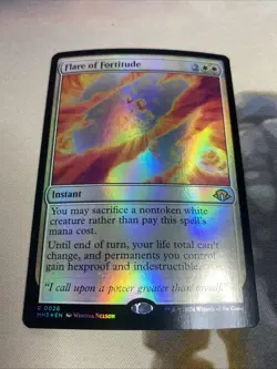 Flare of Fortitude (FOIL) - 0026 - Rare - Modern Horizons 3 MH3 MTG - Image 2