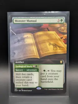 MTG - Monster Manual - EXTENDED ART - Artifact - CLB #591 - Rare - NM - Image 1