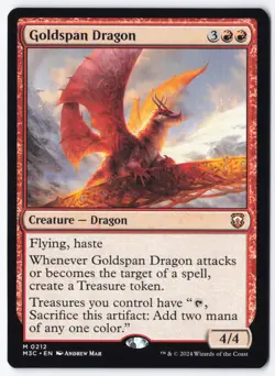 Goldspan Dragon M Commander: Modern Horizons 3 212 NM - Image 1